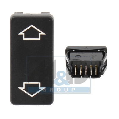 Switch, window regulator