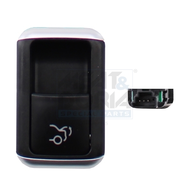 Bouton de commutation serrure de coffre