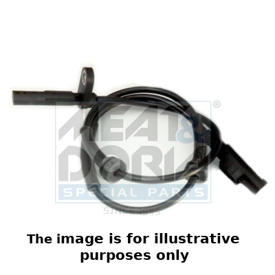 ABS sensor, rear, both sides