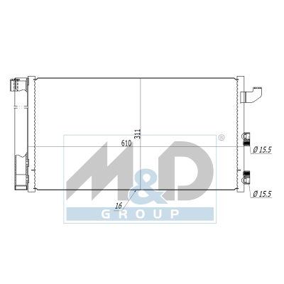 Kondensator, Klimaanlage
