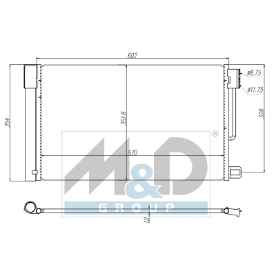 Kondensator, Klimaanlage