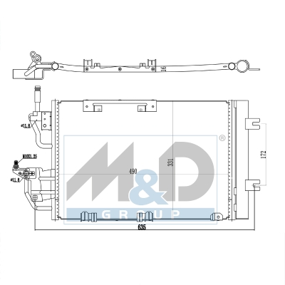 Kondensator, Klimaanlage