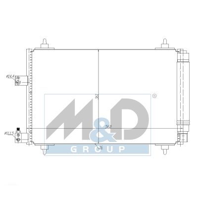 Kondensator, Klimaanlage