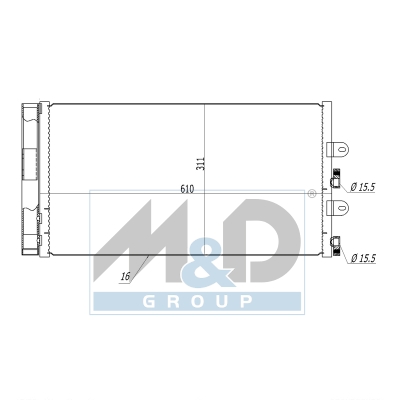 Kondensator, Klimaanlage