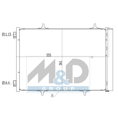 Kondensator, Klimaanlage