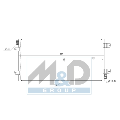 Kondensator, Klimaanlage