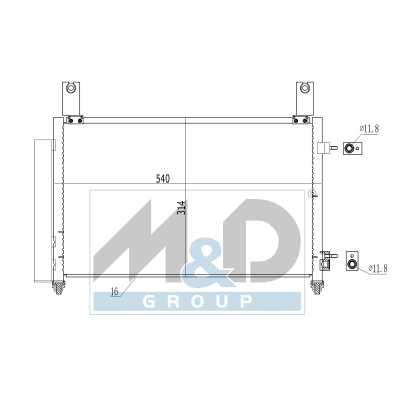Kondensator, Klimaanlage