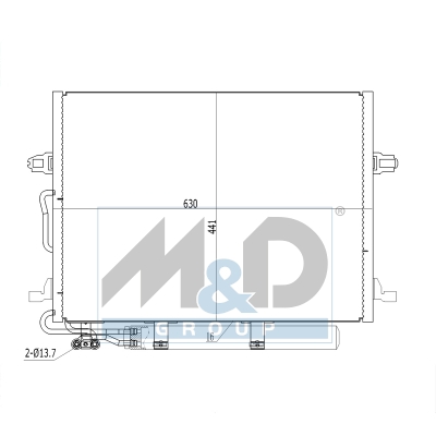 Kondensator, Klimaanlage
