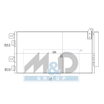Kondensator, Klimaanlage