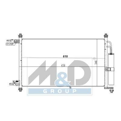 Kondensator, Klimaanlage