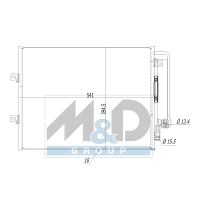 Kondensator, Klimaanlage