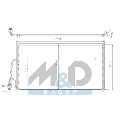 Kondensator, Klimaanlage
