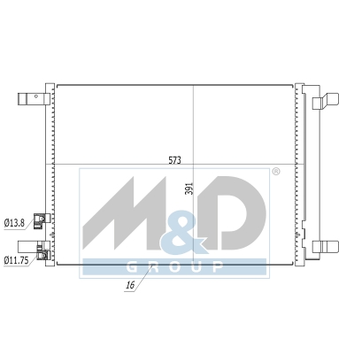 Kondensator, Klimaanlage