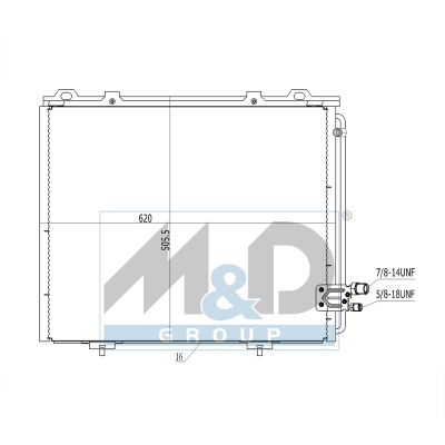 Kondensator, Klimaanlage