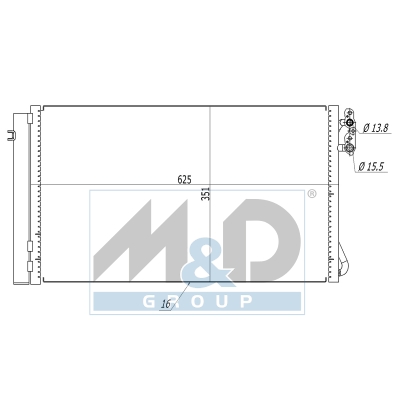 Kondensator, Klimaanlage