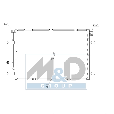 Kondensator, Klimaanlage