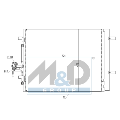 Kondensator, Klimaanlage