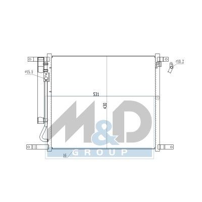 Kondensator, Klimaanlage