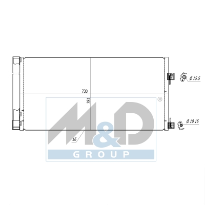 Kondensator, Klimaanlage