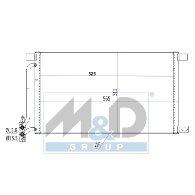 Kondensator, Klimaanlage
