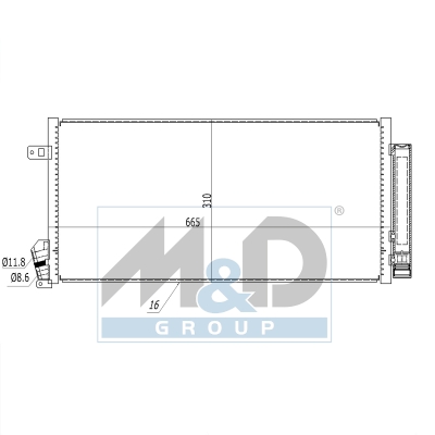 Kondensator, Klimaanlage