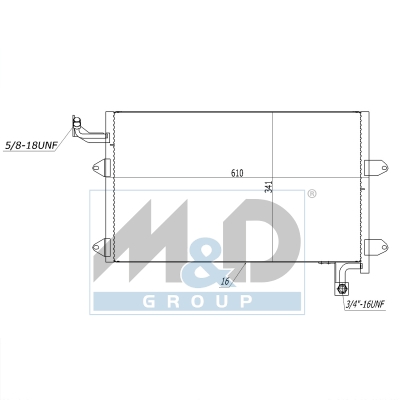 Kondensator, Klimaanlage