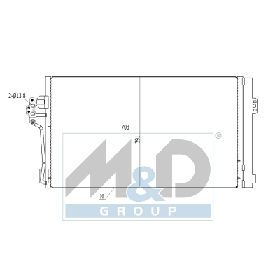 Kondensator, Klimaanlage