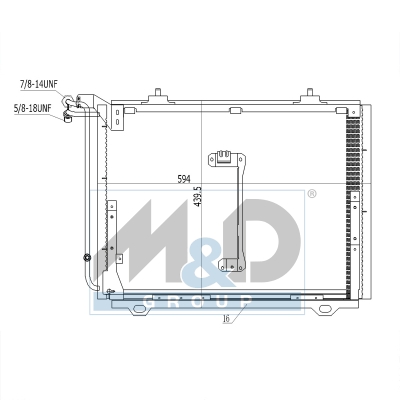 Kondensator, Klimaanlage