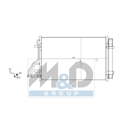 Kondensator, Klimaanlage