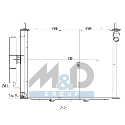 Kondensator, Klimaanlage