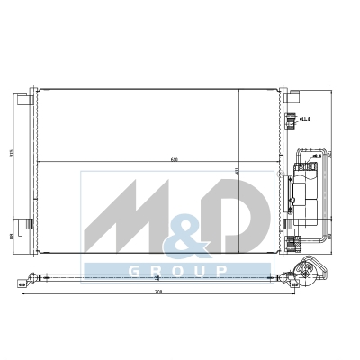 Kondensator, Klimaanlage