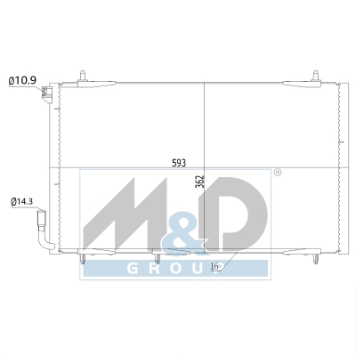 Kondensator, Klimaanlage