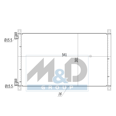 Kondensator, Klimaanlage
