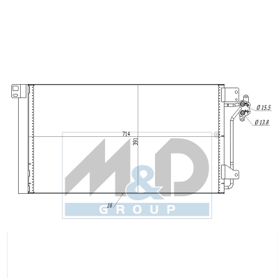 Kondensator, Klimaanlage