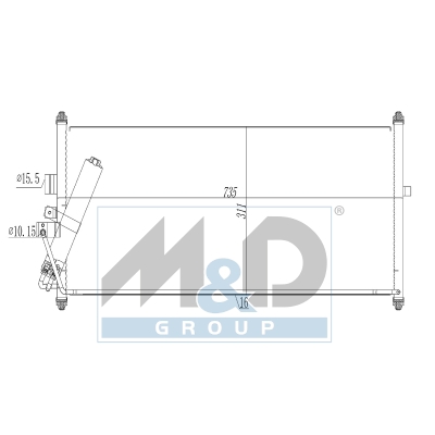 Kondensator, Klimaanlage