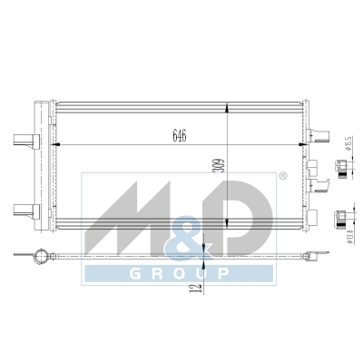 Kondensator, Klimaanlage