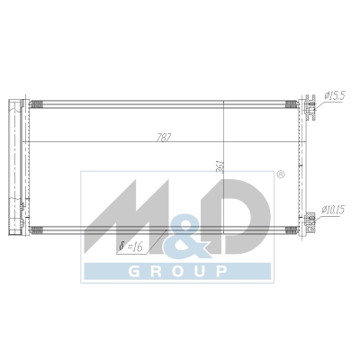Kondensator, Klimaanlage