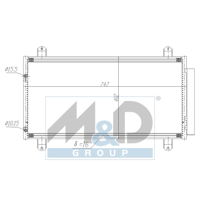 Kondensator, Klimaanlage
