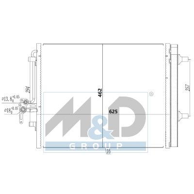 Kondensator, Klimaanlage