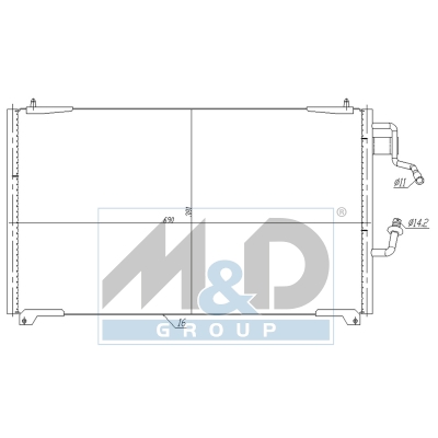 Kondensator, Klimaanlage