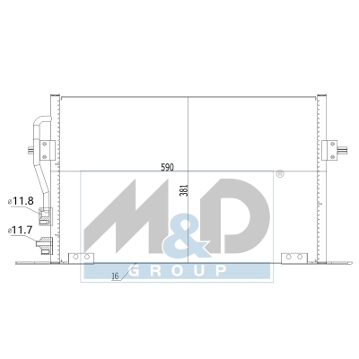 Kondensator, Klimaanlage