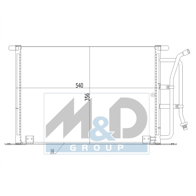 Kondensator, Klimaanlage