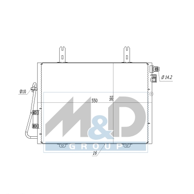 Kondensator, Klimaanlage