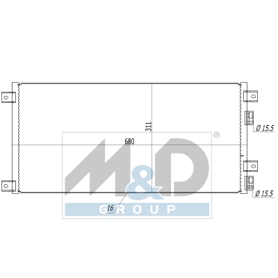 Kondensator, Klimaanlage