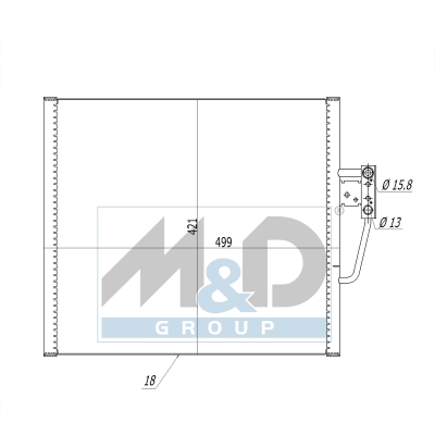 Kondensator, Klimaanlage