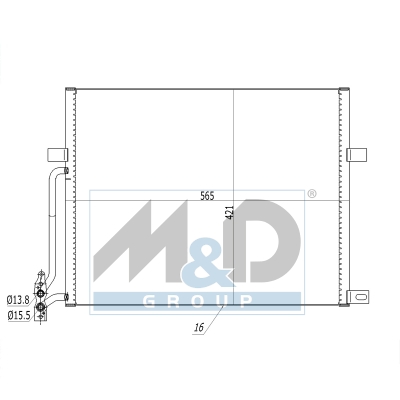 Kondensator, Klimaanlage