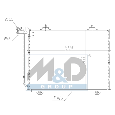 Kondensator, Klimaanlage