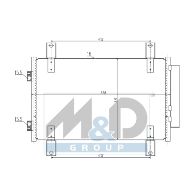 Kondensator, Klimaanlage