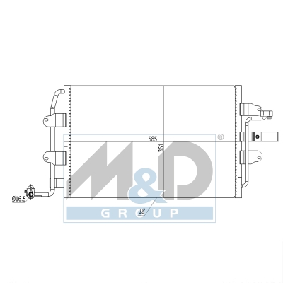 Kondensator, Klimaanlage