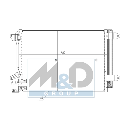 Kondensator, Klimaanlage